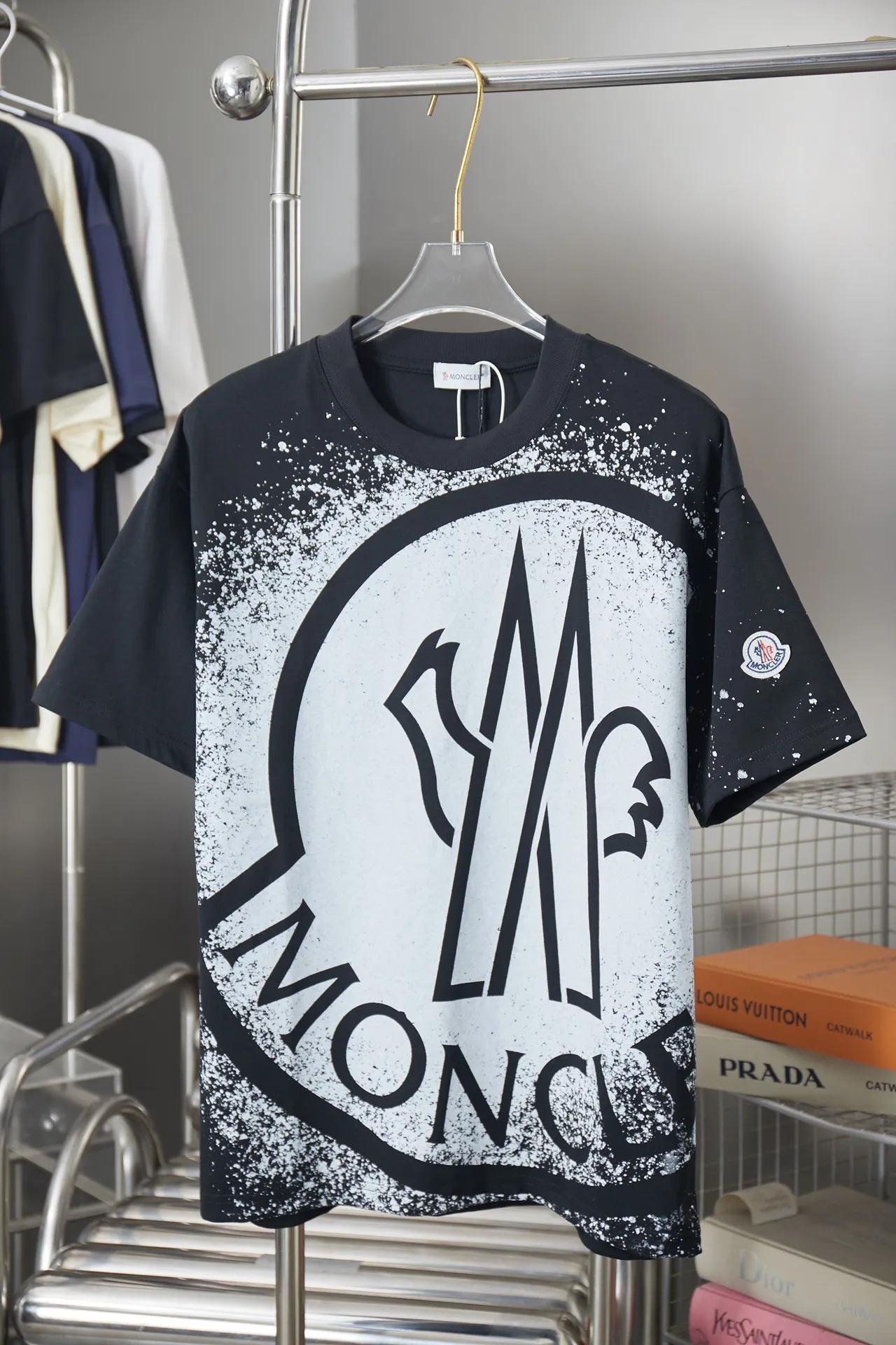 MO*CLER 26SS New Arrival logo · 320 100% · 32 1X 1 · logo . · · ：Black/ / /Gray Size：S/M/L/XL
